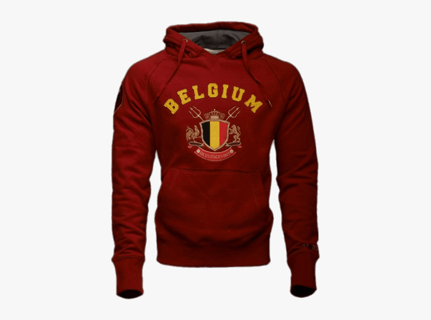 Starsmade Belgium Hoodie Red - Giacca Sci Bambina 6 7 Anni, HD Png Download, Free Download