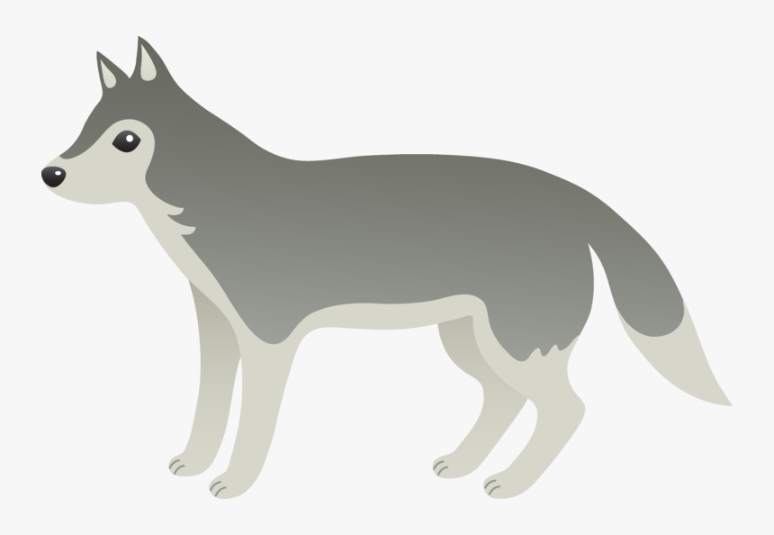 Cute Wolf Clip Art, HD Png Download, Free Download