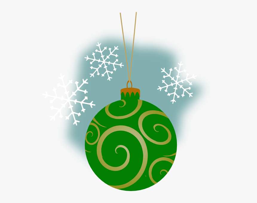 How To Set Use Green Decorative Ornament Clipart - Pink Christmas Ornament Clipart, HD Png Download, Free Download