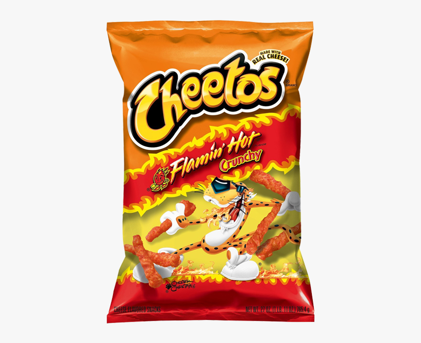 Cheetos Puffs Flamin Hot, HD Png Download - kindpng.
