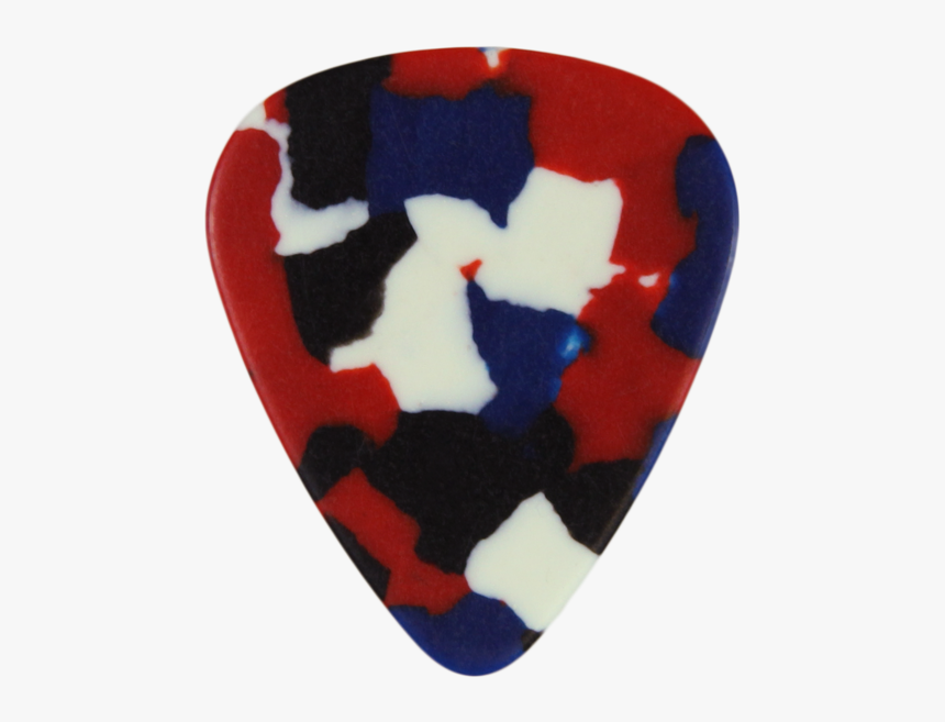 Guitar Pick Red White And Blue, HD Png Download, Free Download