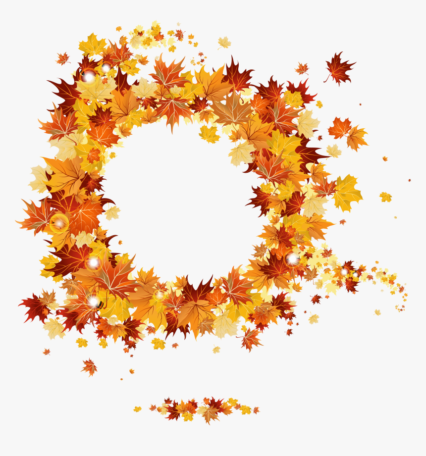 Transparent Fall Wreath Clip Art, HD Png Download, Free Download