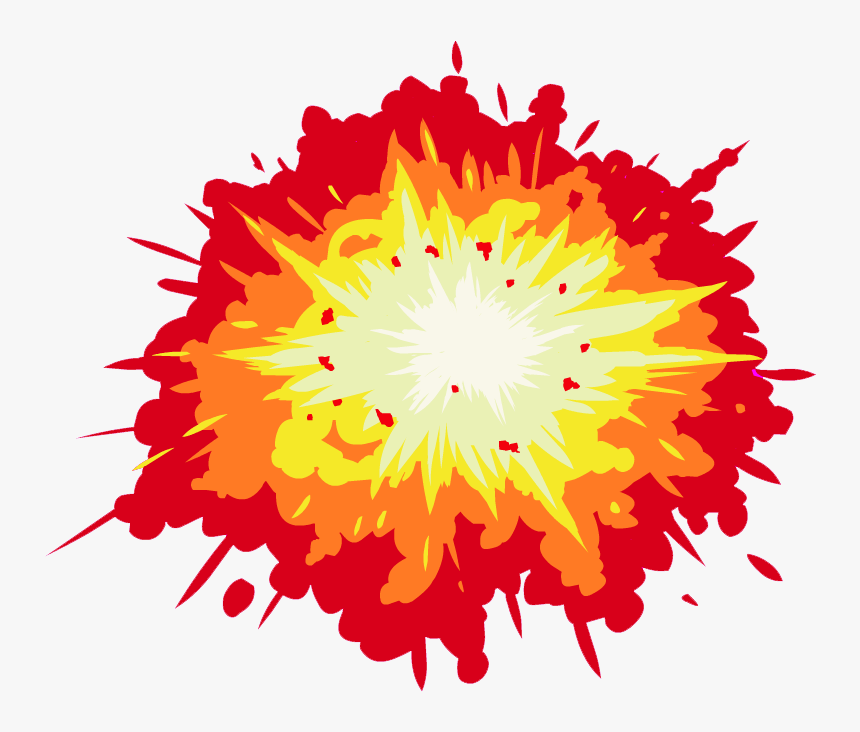 Explosion Clipart Png , Png Download - Cartoon Explosion Transparent Background, Png Download, Free Download