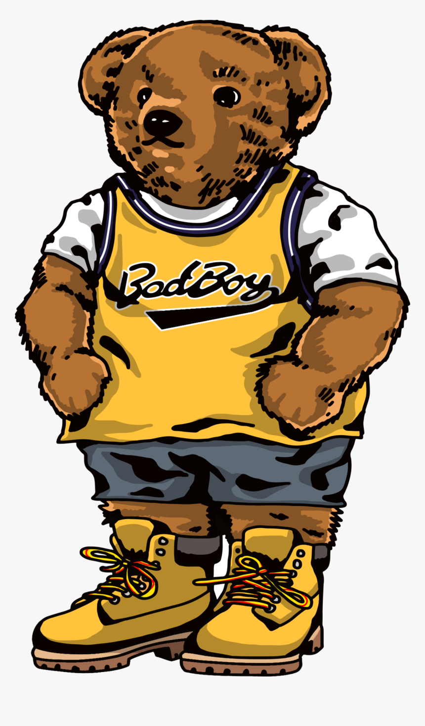 Biggie Bad Boy Bear Collection Shirt, HD Png Download, Free Download