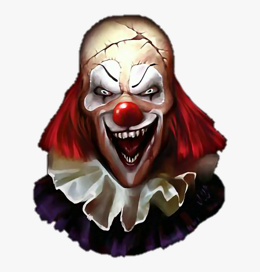 #clown #evilclown #scary, HD Png Download, Free Download