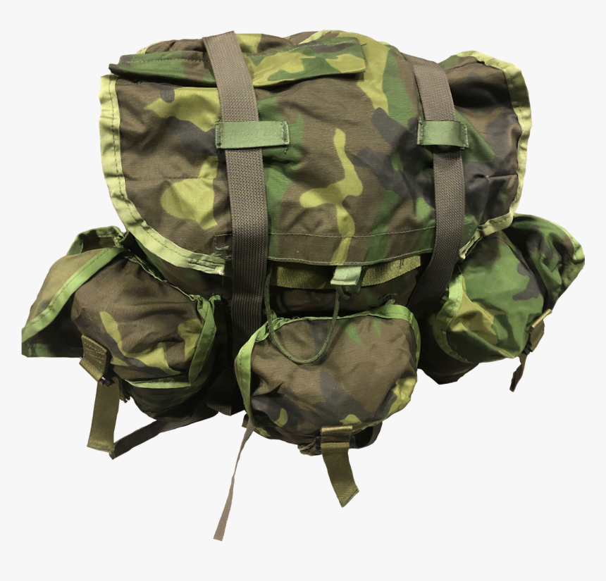 Woodland Camo Medium Radio/alice Pack With Straps - Messenger Bag, HD Png Download, Free Download