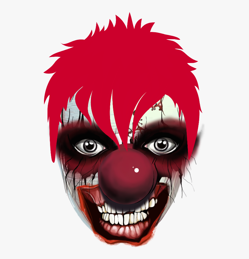 ##clown #evil #scary - Illustration, HD Png Download, Free Download