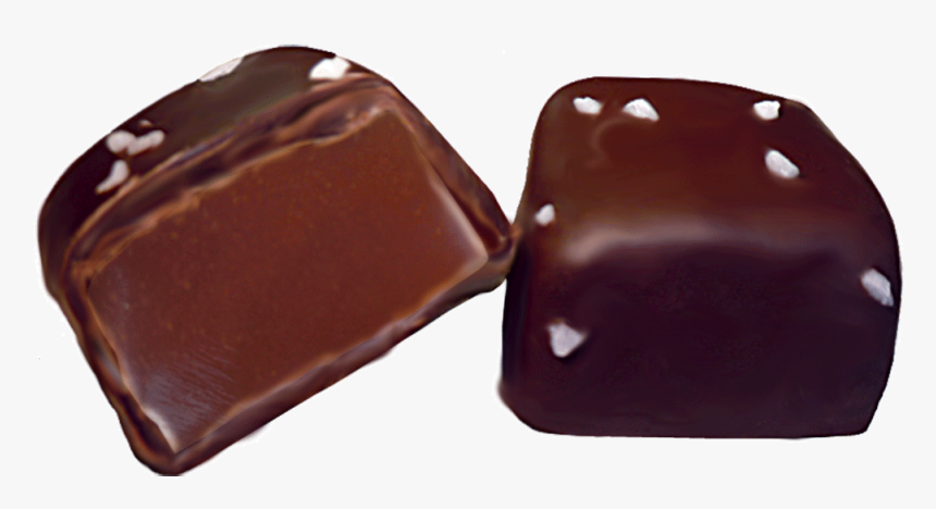 Semisweet Chocolate Covered Caramels With Sea Salt - Chocolate, HD Png Download, Free Download