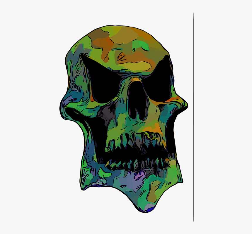 Skull, HD Png Download, Free Download