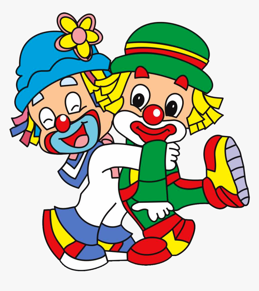 Clown Clipart Creepy - Clowns Cartoon, HD Png Download, Free Download