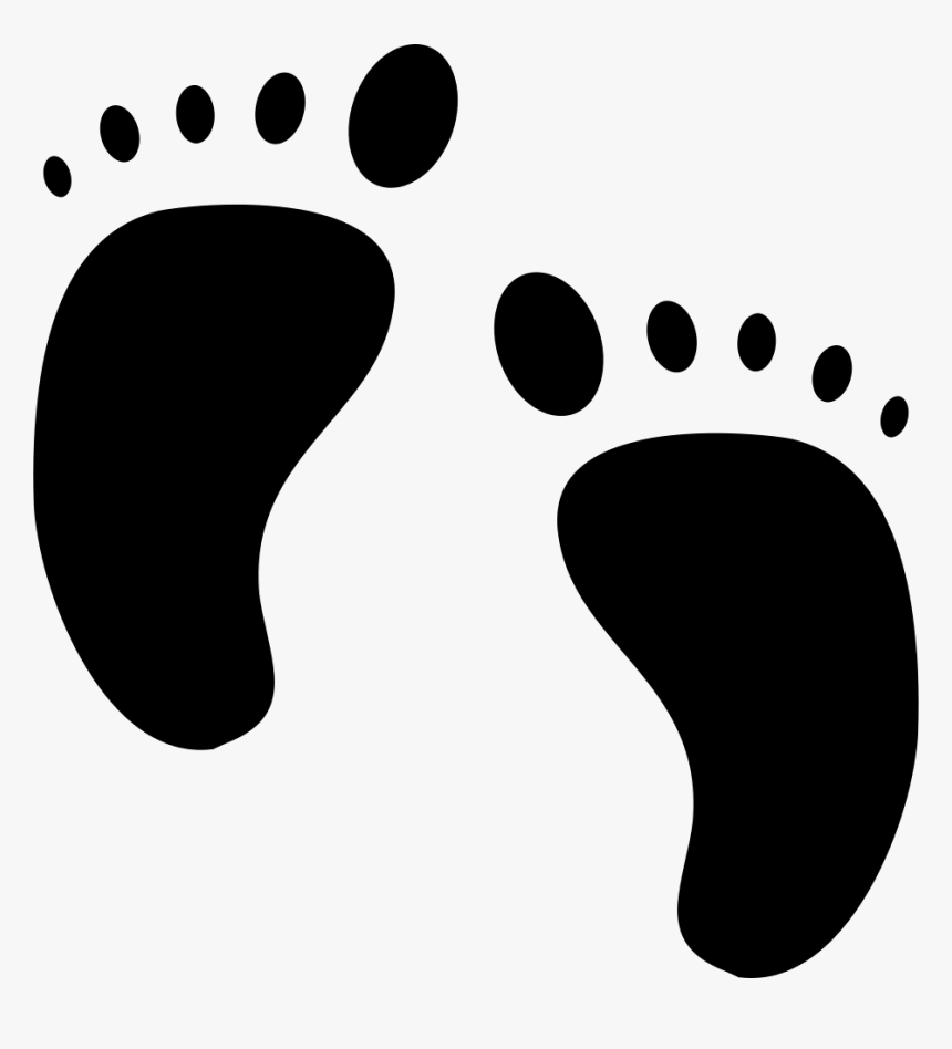 Human Foot Prints - Baby Footprints Svg Free, HD Png Download, Free Download