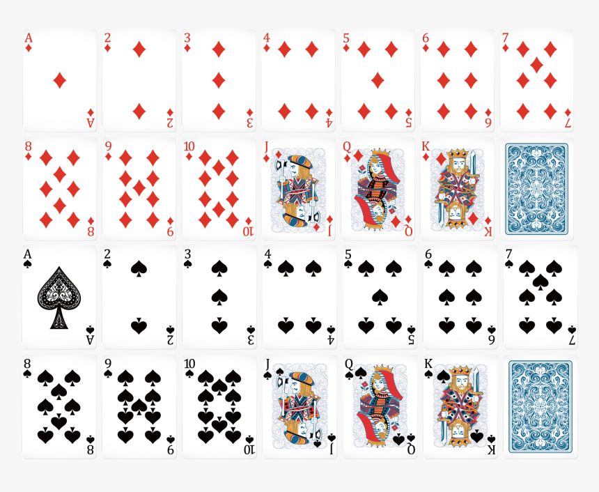 Playing Card King And Queen Cards, HD Png Download, Free Download