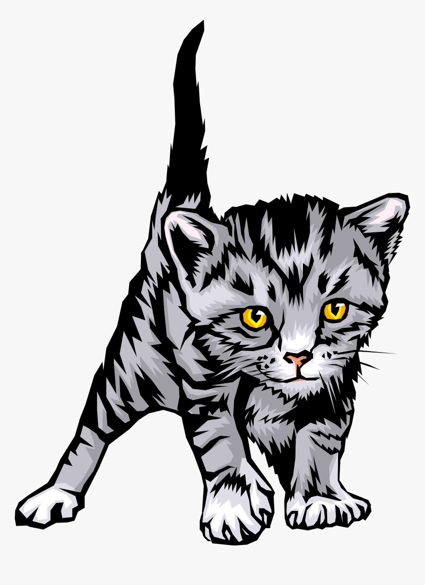 Vector Library Cats Vector Himalayan Cat - Kittens Colouring To Print, HD Png Download, Free Download