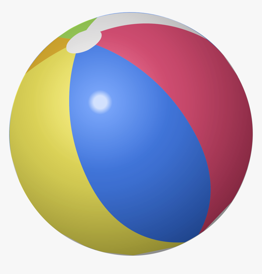 Ball Png Download - Beach Ball Clipart Png, Transparent Png, Free Download