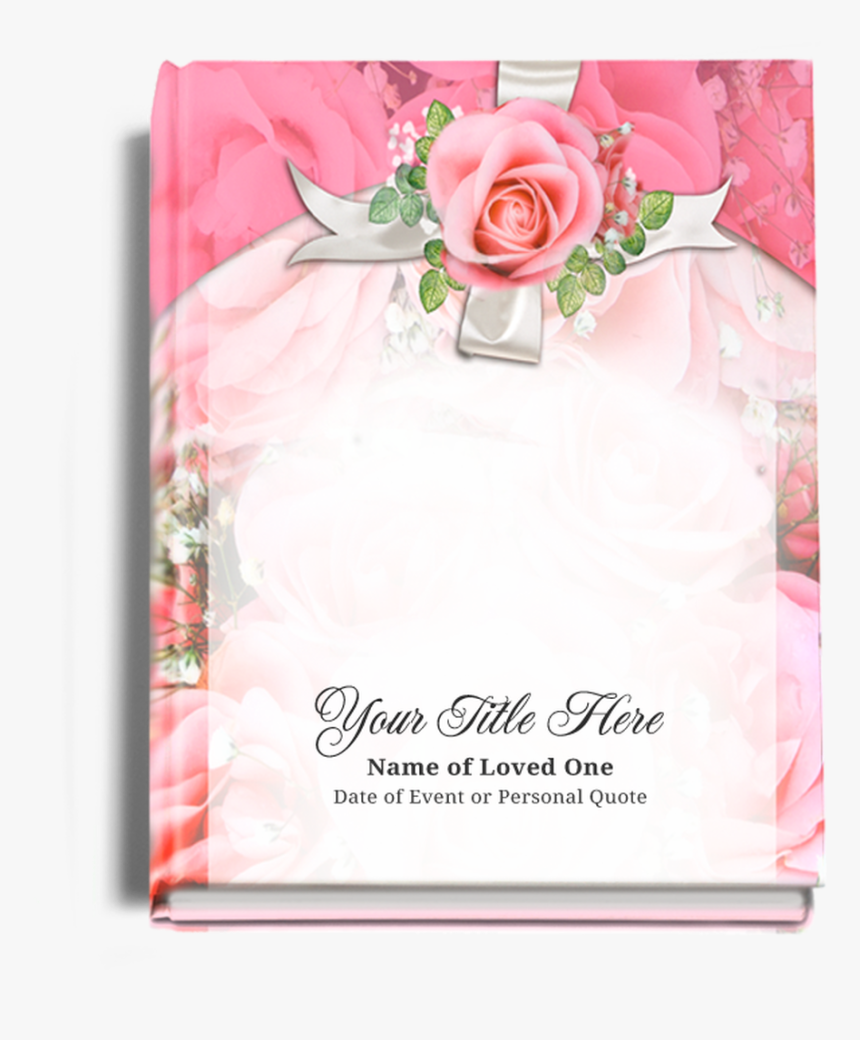 Precious Perfect Bind Funeral Guest Book - Obituary Backgrounds, HD Png Download, Free Download