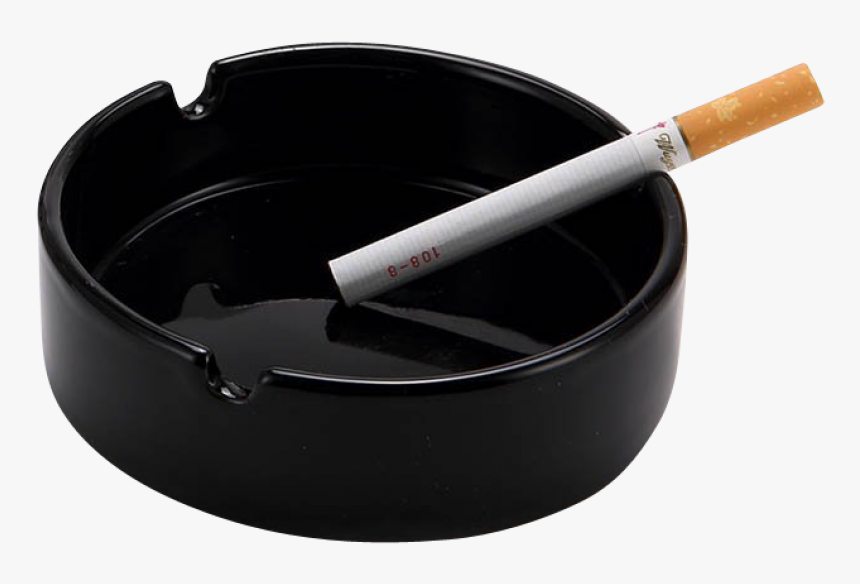 Cigarette Ashtray Png Image - Cig In Ash Tray, Transparent Png, Free Download