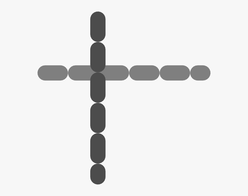 Dotted Cross Svg Clip Arts - Clip Art, HD Png Download, Free Download