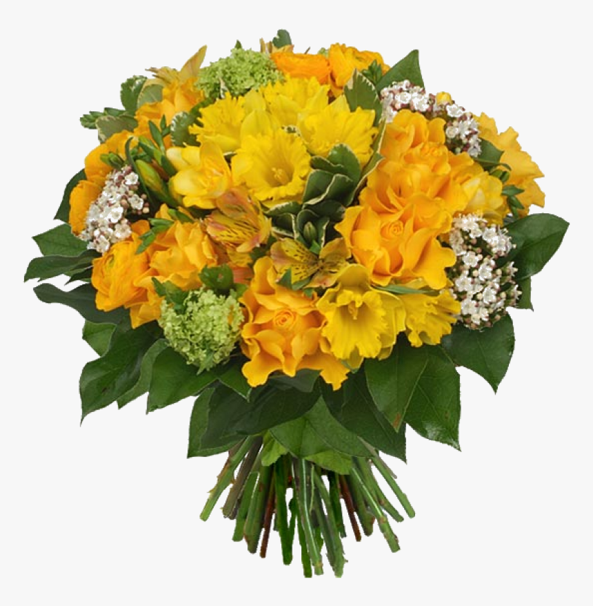 Bouquet Of Flowers Png Image - Bouquet, Transparent Png, Free Download