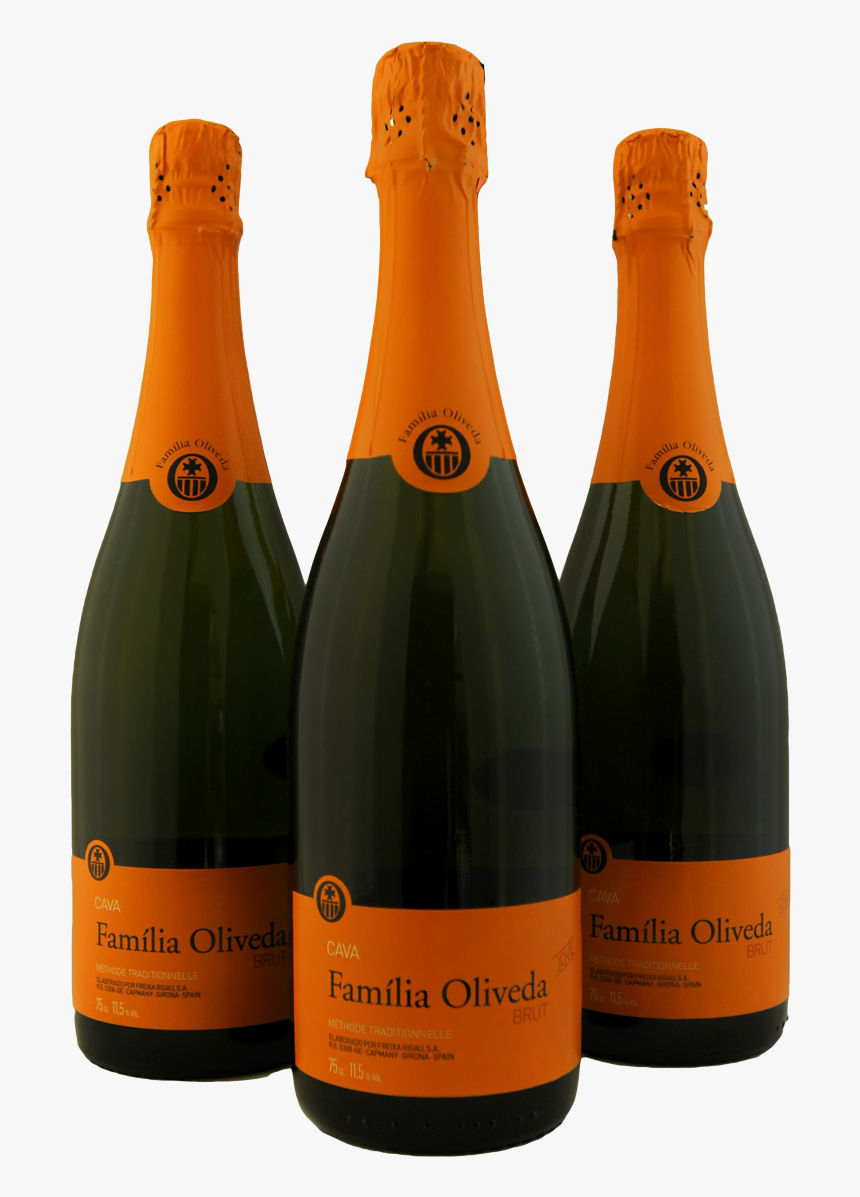 Familia Oliveda Cava Brut Jove Girona Cataluña España - Champagne, HD Png Download, Free Download