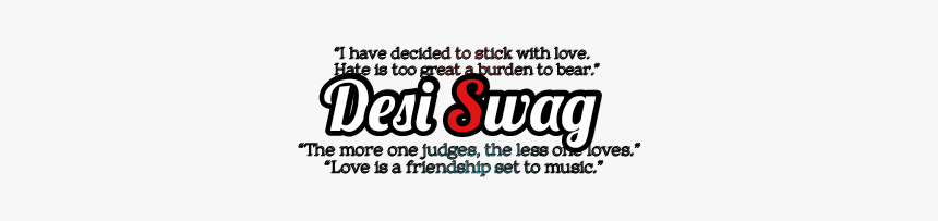 Desi Swag Png Text, Transparent Png, Free Download