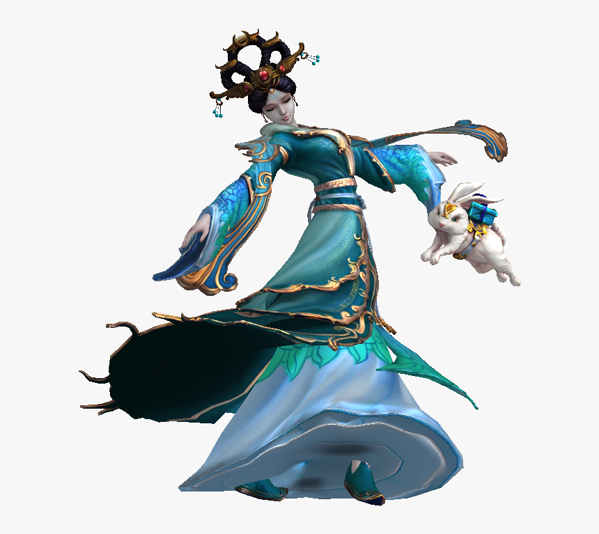 Chang E Smite Model , Png Download - Chang E Smite Model, Transparent Png, Free Download