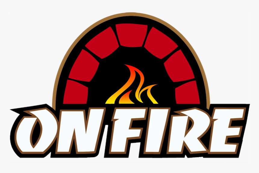 On Fire Pizza - Fire Pizza Logo, HD Png Download, Free Download