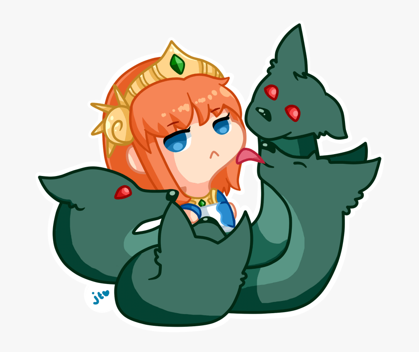 Scylla Chibi By Xnekorux D9sg66g Bastet Doodle By Xnekorux - Scylla Smite Chibi, HD Png Download, Free Download
