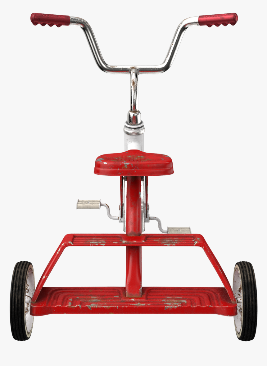 Dirty Vintage Tricycle Png Image - Cart, Transparent Png, Free Download