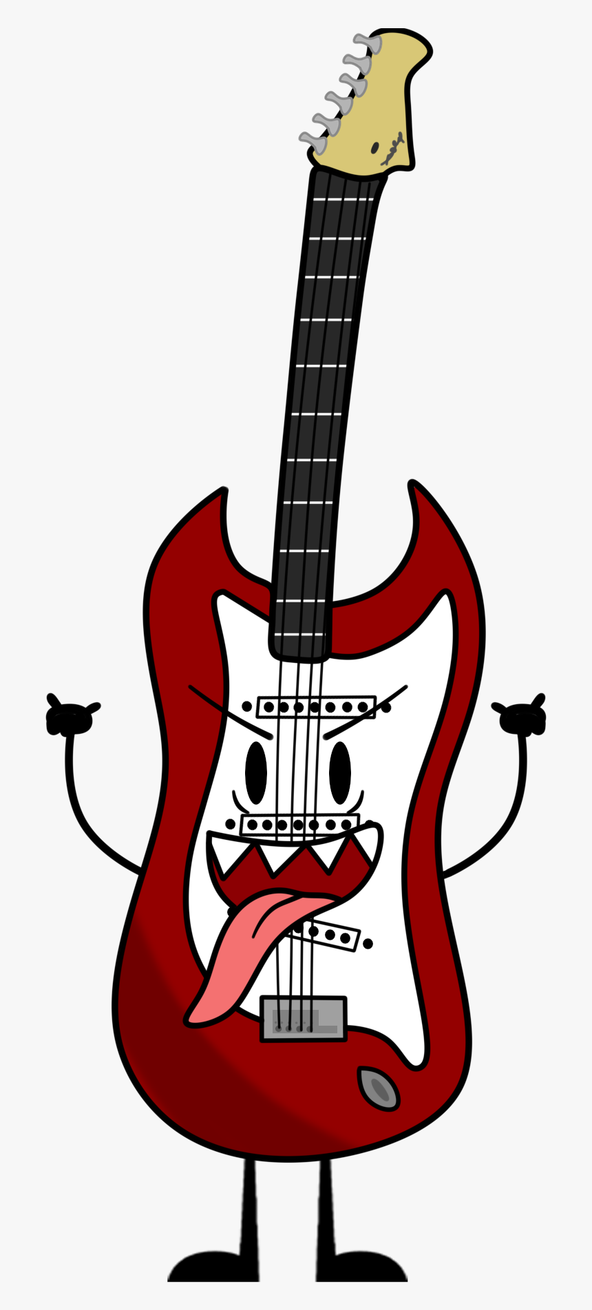 The Object Shows Community Wiki - Guitar Object Show Characters, HD Png Download, Free Download