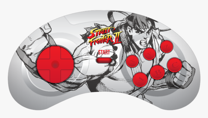 Transparent Ryu Street Fighter 5 Png - Street Fighter Controller, Png Download, Free Download