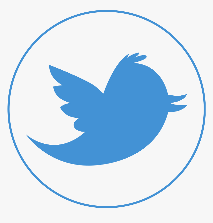 Transparent Twitter Round - Transparent Black Twitter Logo, HD Png Download, Free Download