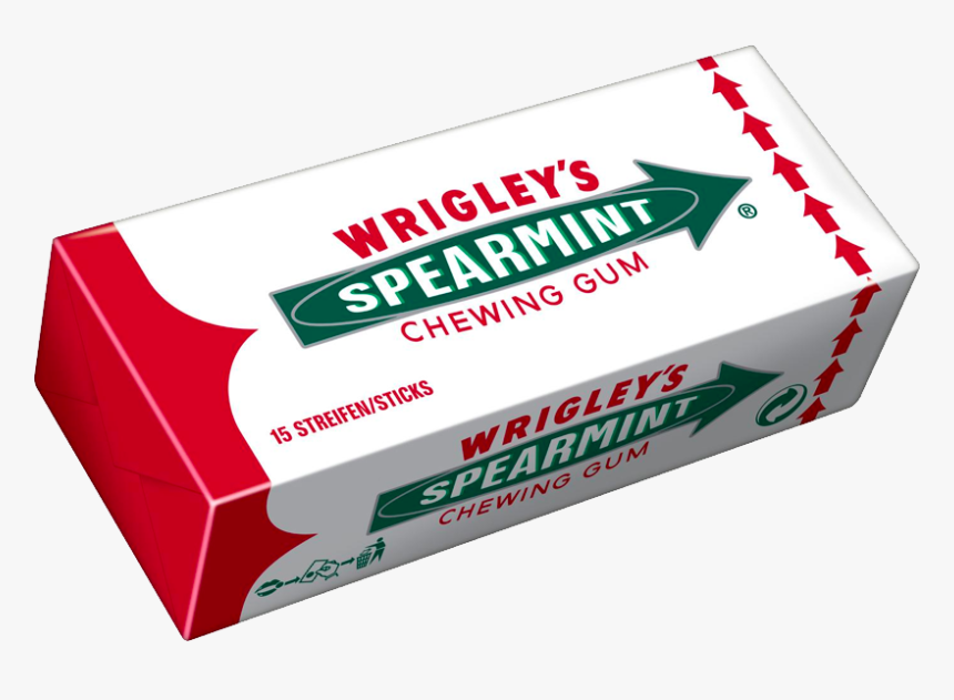 Chewing Gum Png - Wrigleys Spearmint 15, Transparent Png, Free Download