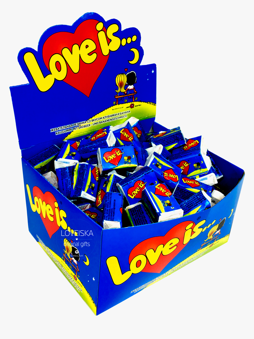 Chewing Gum Png - Жвачки Love Is Прозрачный Фон, Transparent Png, Free Download