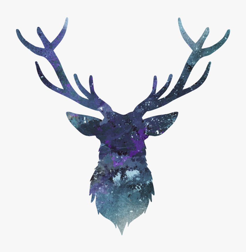 Deer Antler Head Horn Hipster Ftestickers - Scalable Vector Graphics, HD Png Download, Free Download