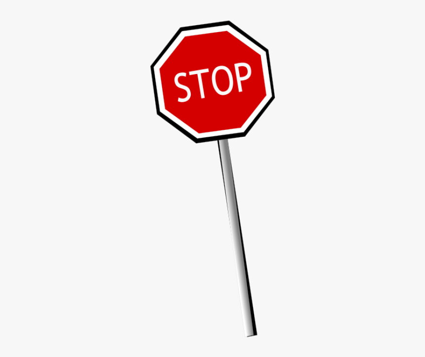 Stop Sign Png Image - Cartoon Stop Sign Clip Art, Transparent Png, Free Download
