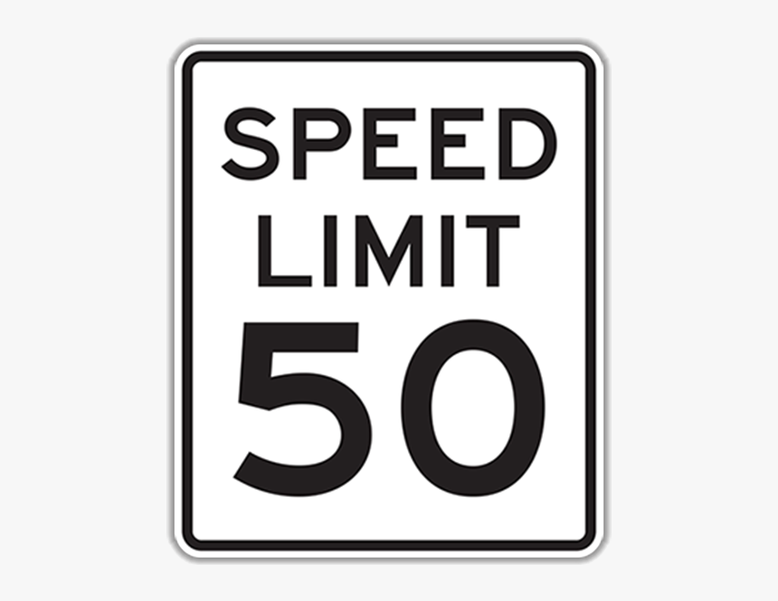Speed Limit Traffic Sign - 30 Miles Per Hour, HD Png Download, Free Download
