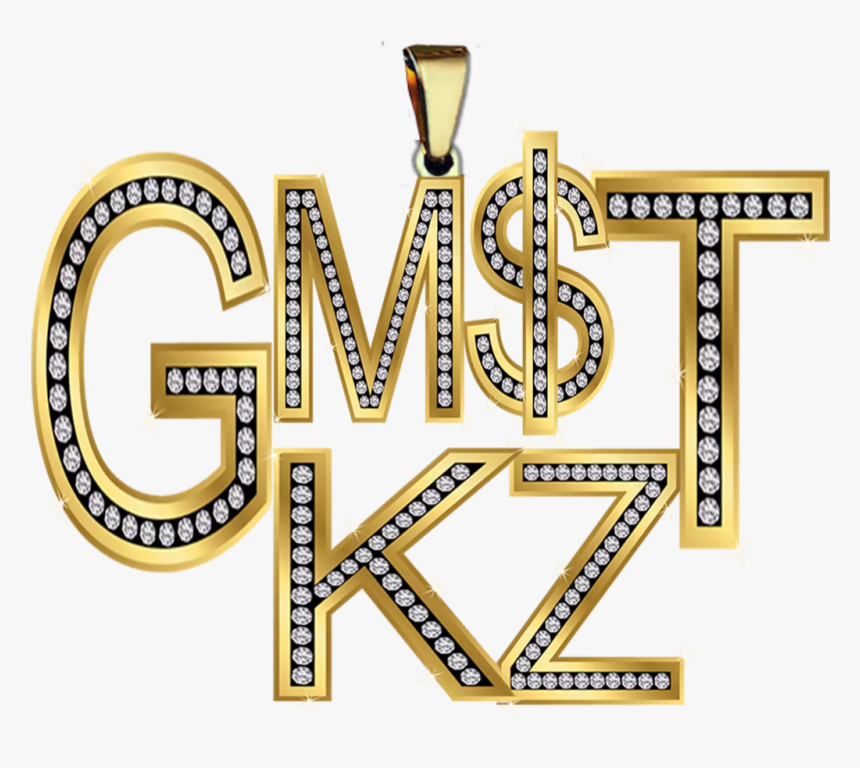 #gmst #diamond #gold #chain #necklace #jewerly #logo - Calligraphy, HD Png Download, Free Download