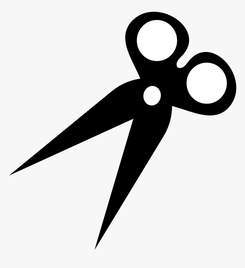 Transparent Scissors Clip Art - Scissors Silhouette Transparent Png, Png Download, Free Download