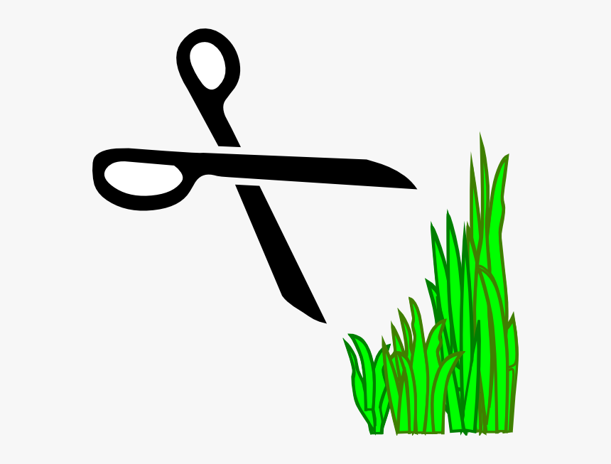 Lawn Trimmers Clip Art - Grass Scissor Image Clipart, HD Png Download, Free Download