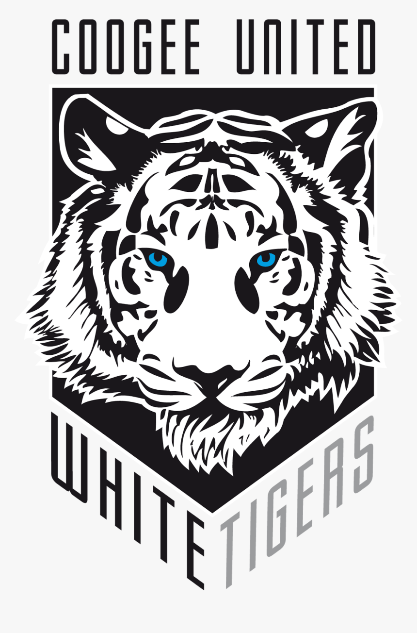 White Tiger Football Logo - Tiger Head Decal, HD Png Download, Free Download