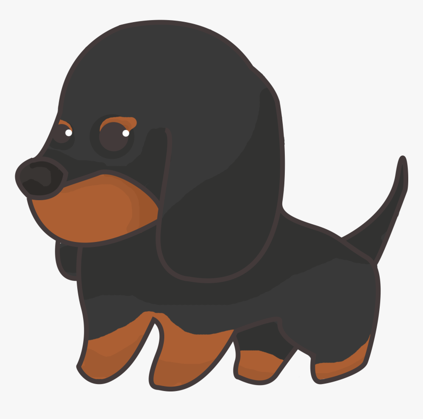 Dachshund , Png Download - Chibi Dachshund, Transparent Png, Free Download