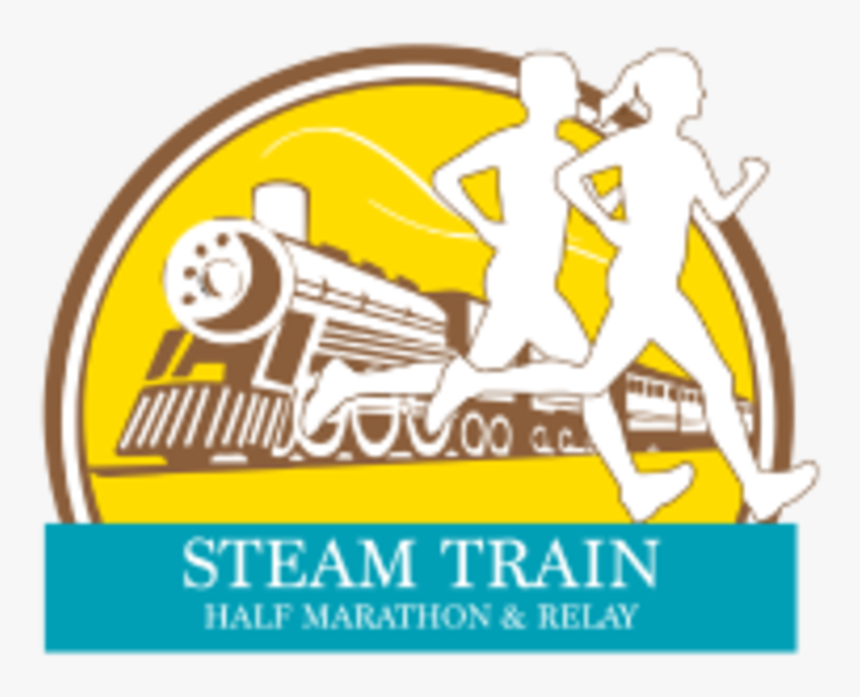 Steam Train Half Marathon & Relay - Illustration, HD Png Download, Free Download