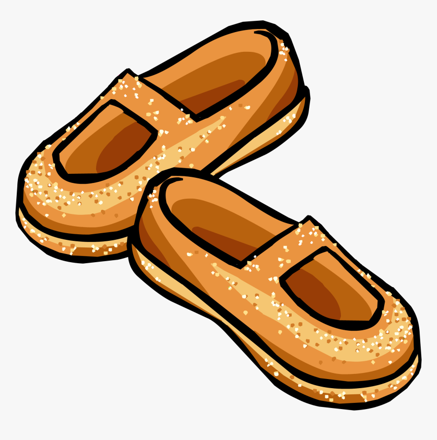 Club Penguin Rewritten Wiki - Club Penguin Orange Shoes, HD Png Download, Free Download