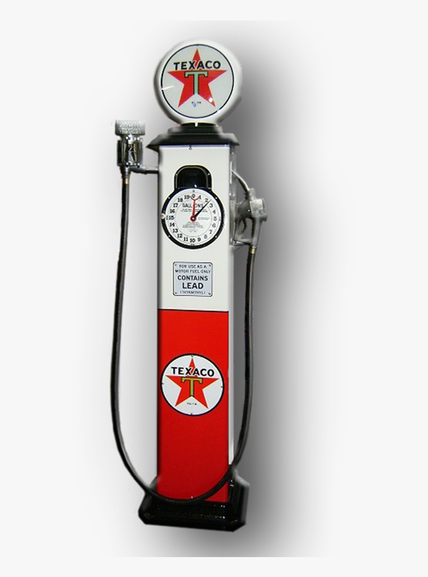 Texaco 1929 Clock Face Reproduction Gas Pump - Texaco Gas Pump Clipart, HD Png Download, Free Download