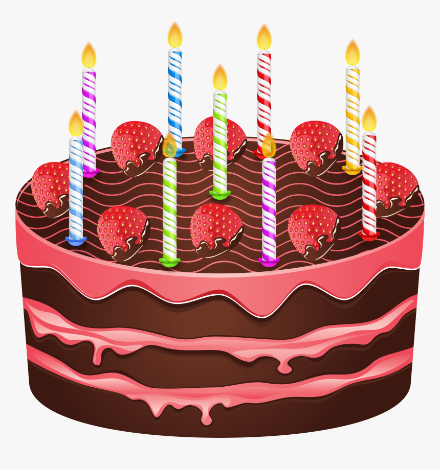 Birthday Cake Wedding Cake Chocolate Cake Clip Art, HD Png Download, Free Download