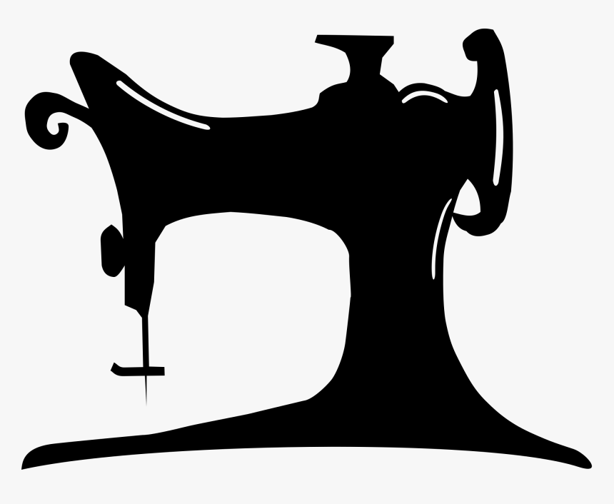 Sewing Machine Png Images Free Download - Sewing Machine Silhouette Png, Transparent Png, Free Download