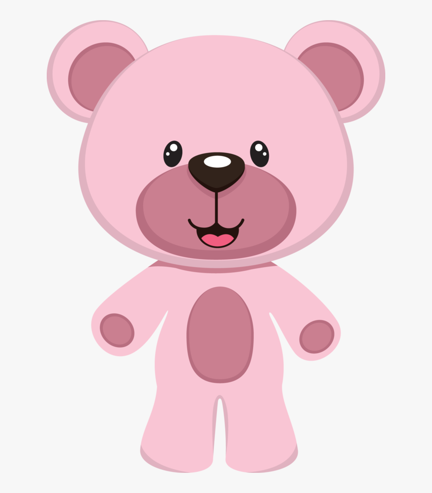 Pink Teddy Bear Clipart, HD Png Download, Free Download