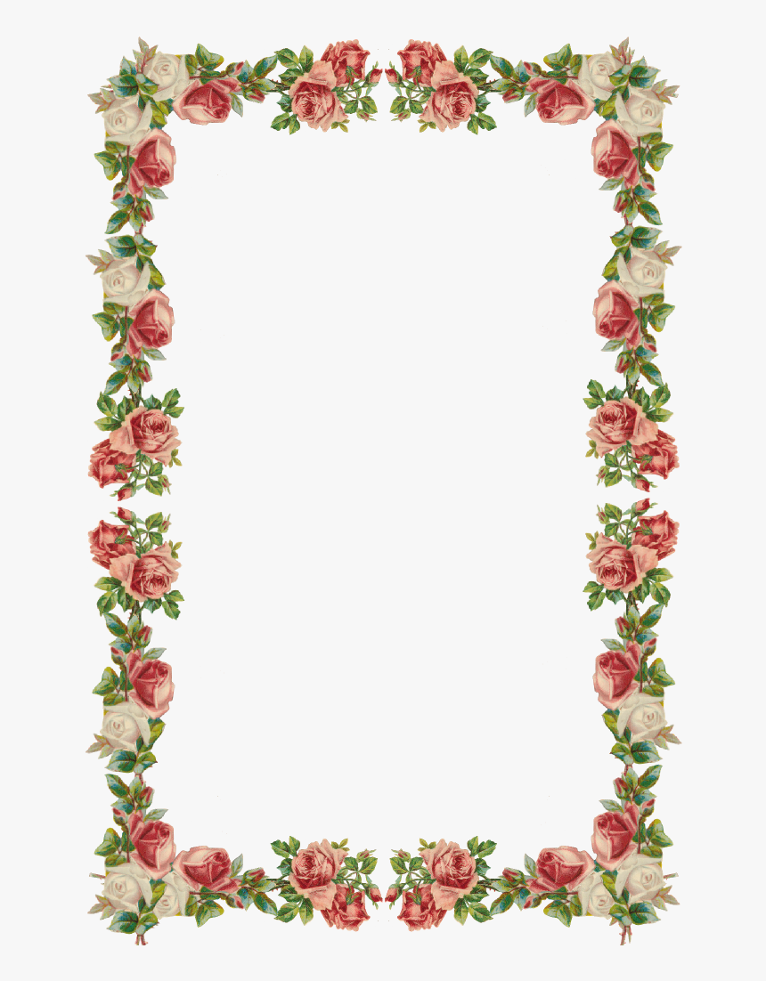 Victorian Page Border Clip Art