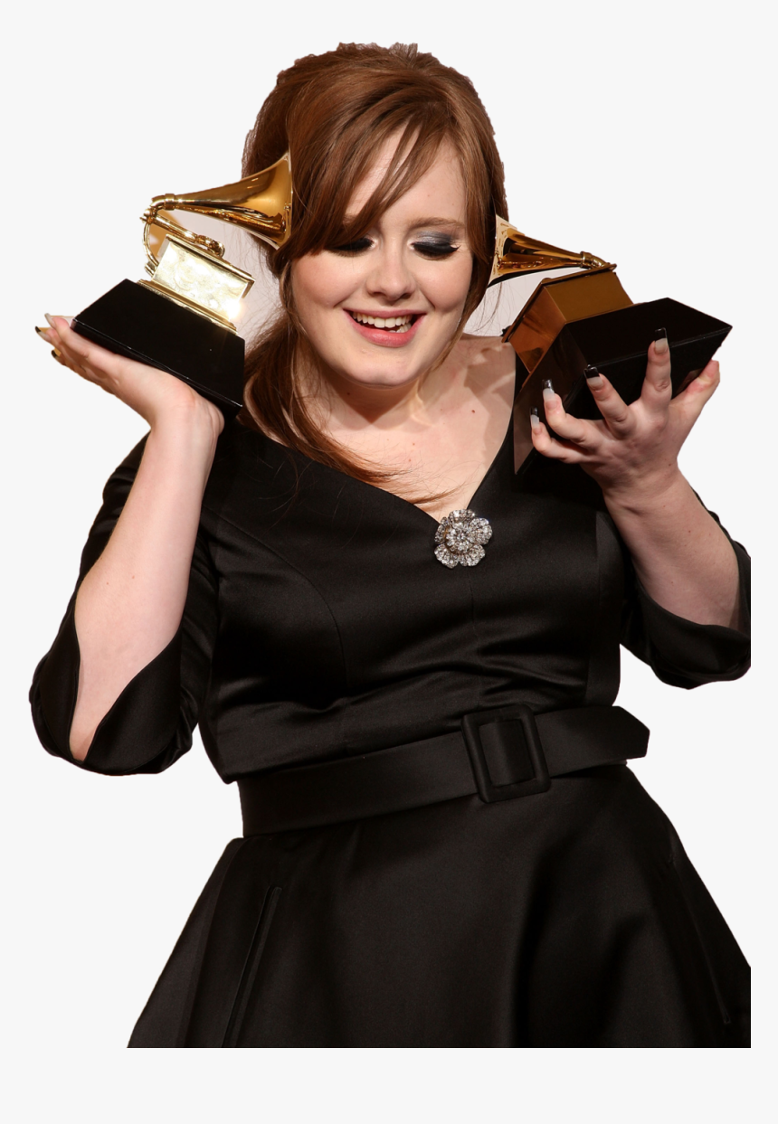Adele Grammys , Png Download - Adele Grammy Awards 2009, Transparent Png, Free Download
