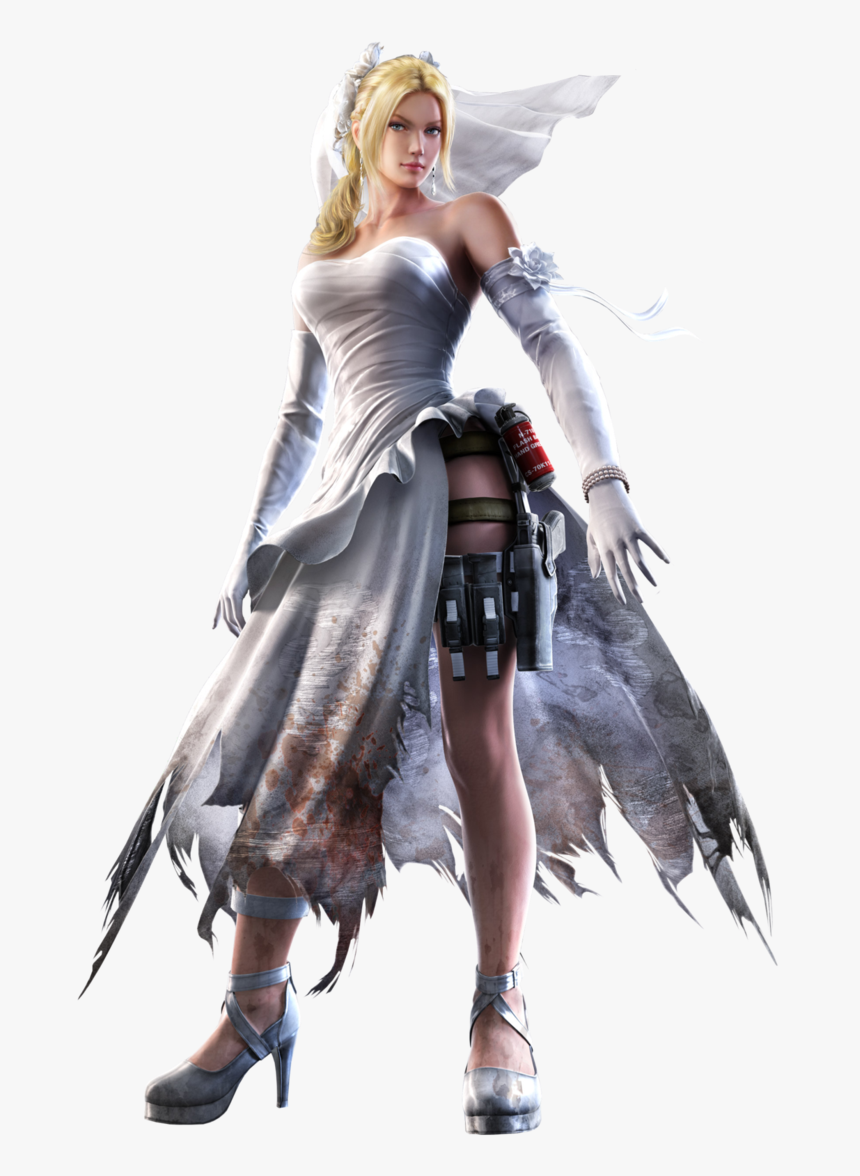 Nina Williams Tekken 7 Fated Retribution Official Game - Nina Tekken Wedding Dress, HD Png Download, Free Download